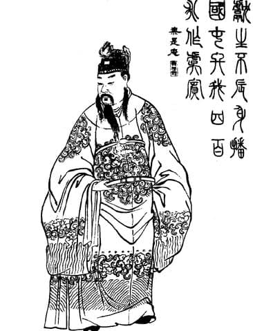 汉献帝画像