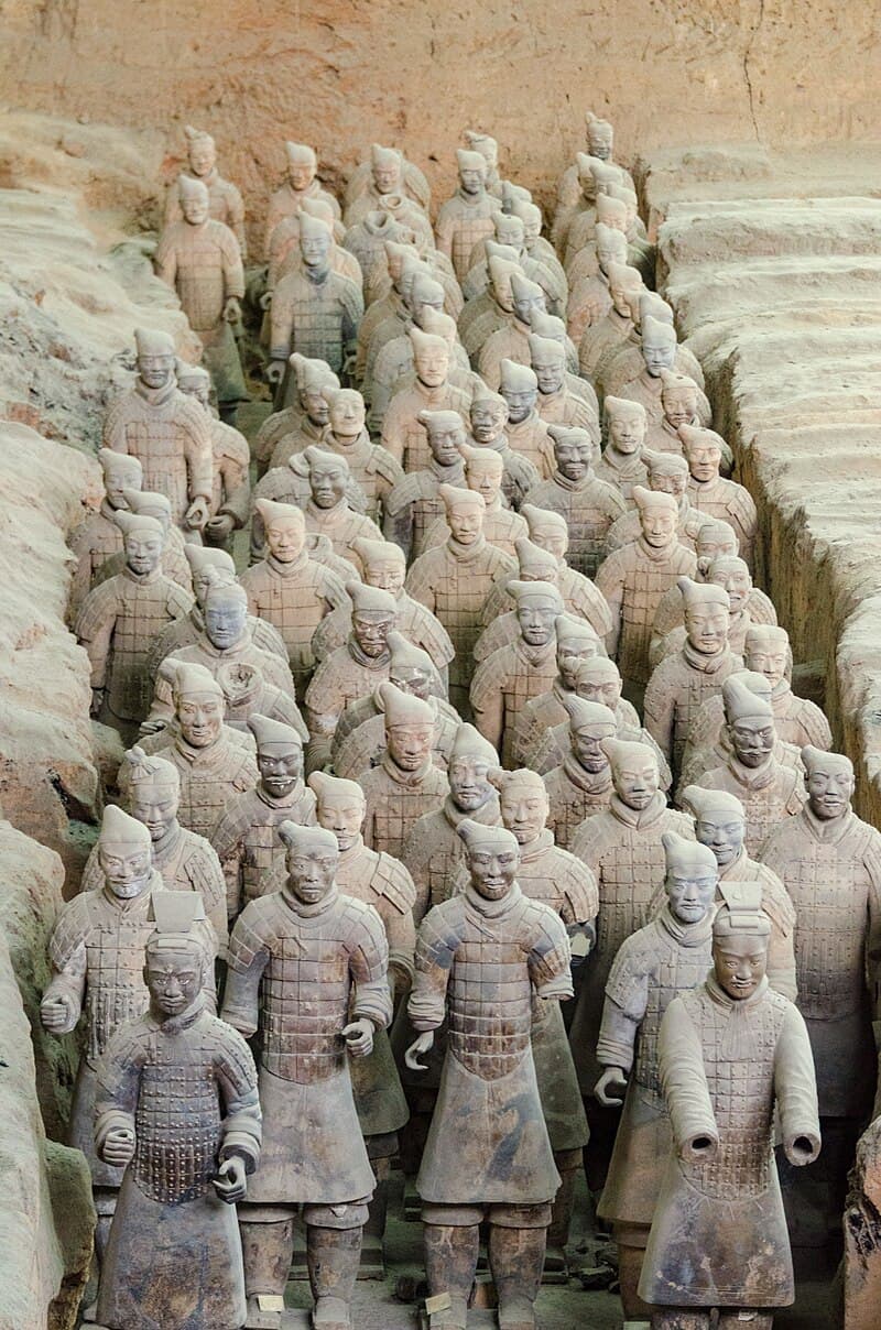 兵马俑阵型 