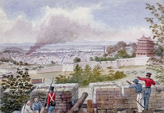 1841年5月24日 英军开始登陆围困广州城