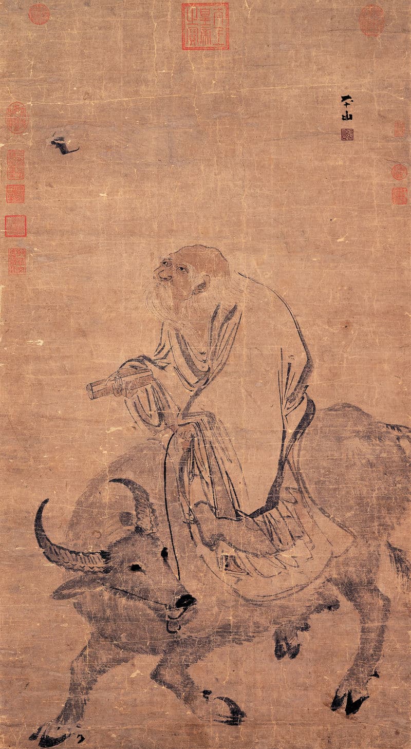 老子骑牛
