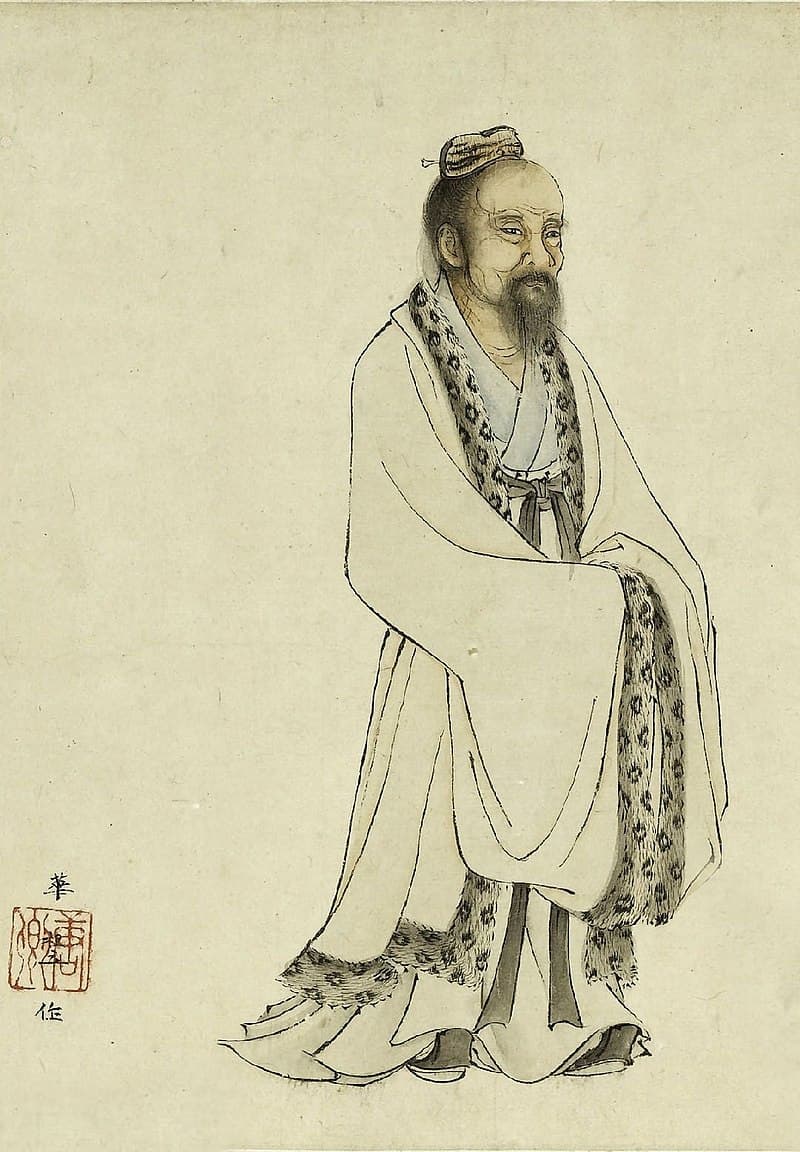 玄门十子图(元·华祖立)