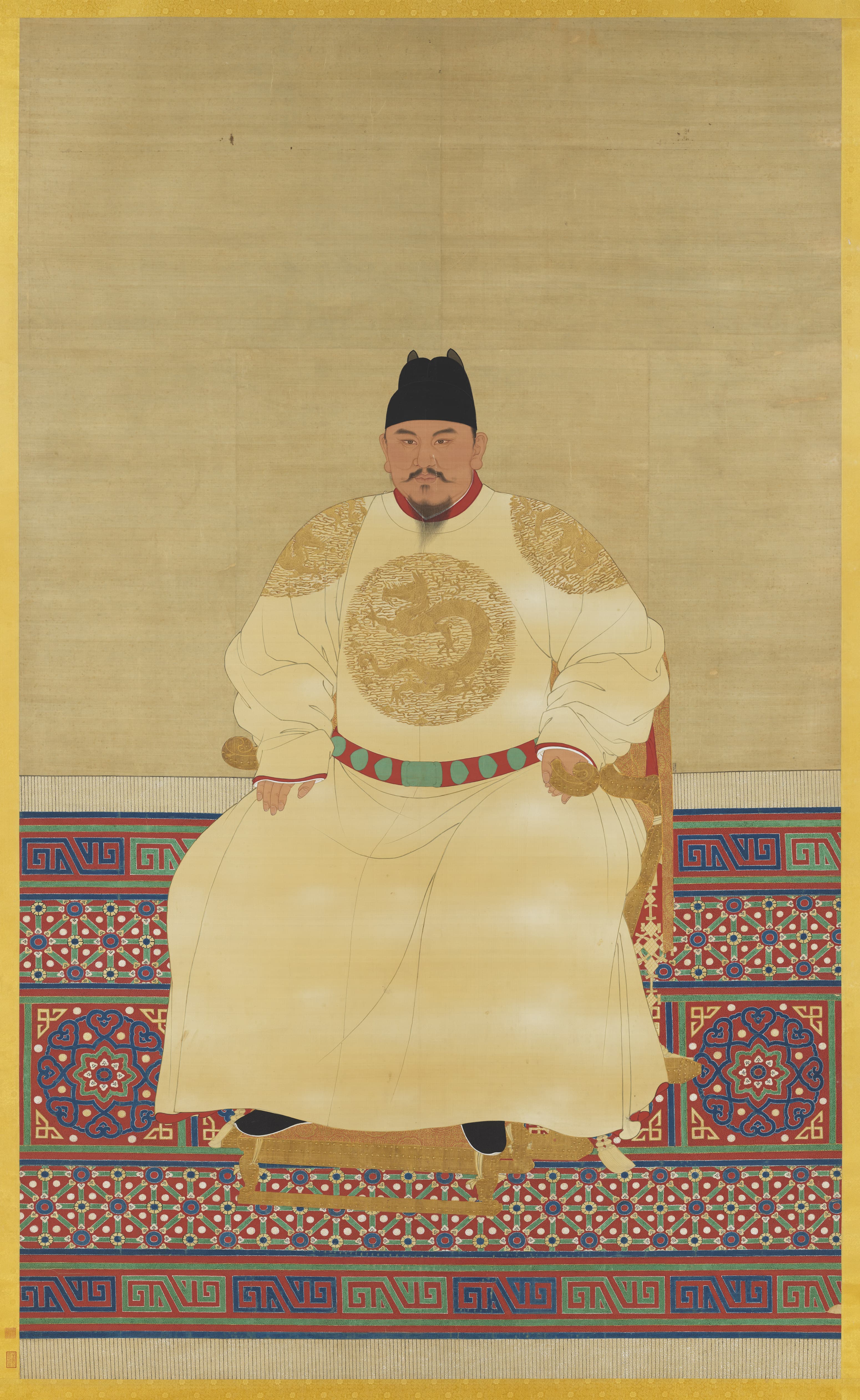 明太祖朱元璋画像