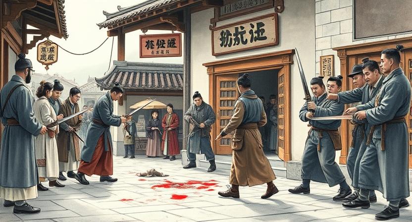 板桥店的命案